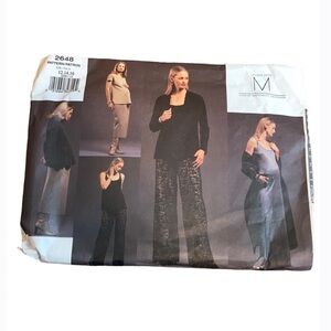 Vogue Maternity pattern by Lauren Sara -jacket, dress, top, skirt, pants